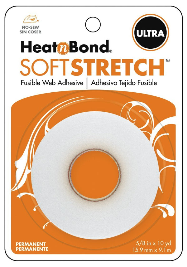 Heatnbond ULTRA Soft & Stretch TAPE - 5/8" x 10  yd