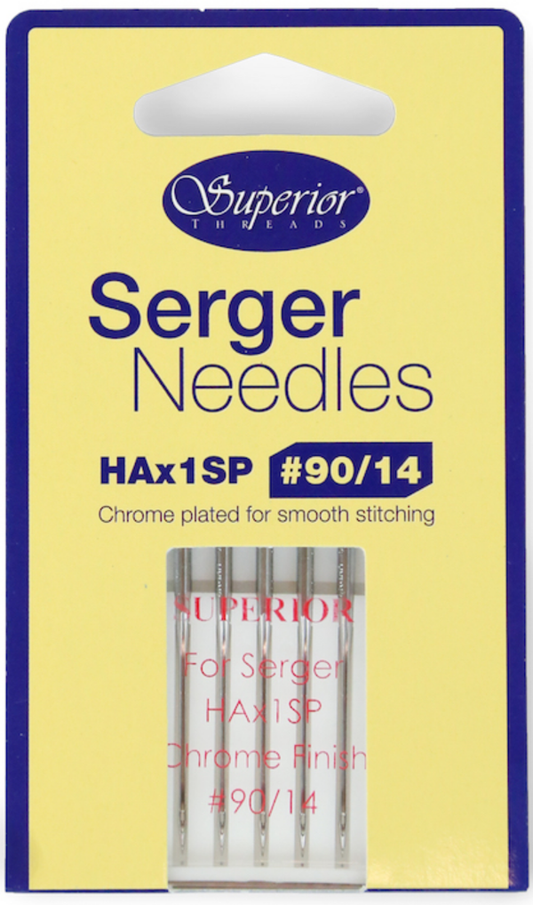 Superior Organ HAx1SP Overlock Serger Needles Size 90 (14)