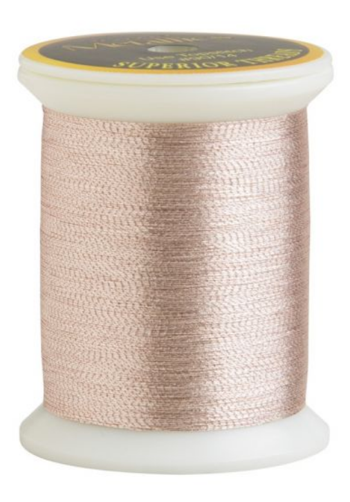 Superior Metallic 40 29 Rose Gold 500yd Reel