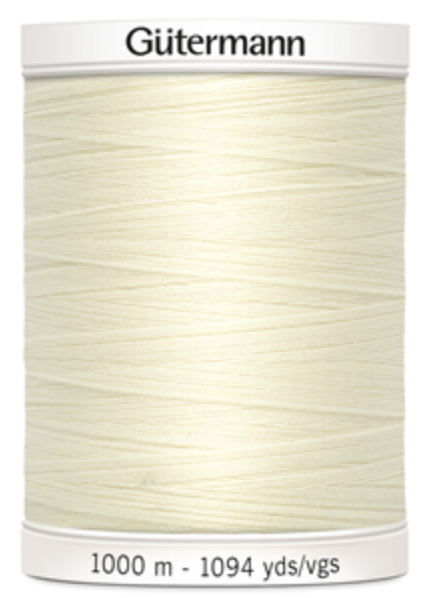 Gutermann Sew All 1 Snow 1000m Reel