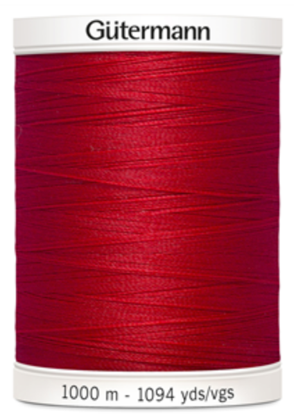 Gutermann Sew All 156 Red 1000m Reel