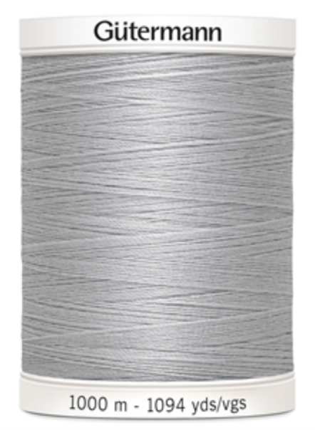 Gutermann Sew All 38 Grey 1000m Reel