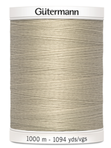 Gutermann Sew All 722 White Coffee 1000m Reel