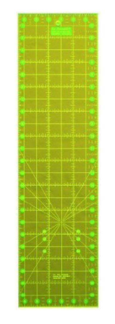 Le Summit Fluorescent Quilting Ruler "6.5"x 24"