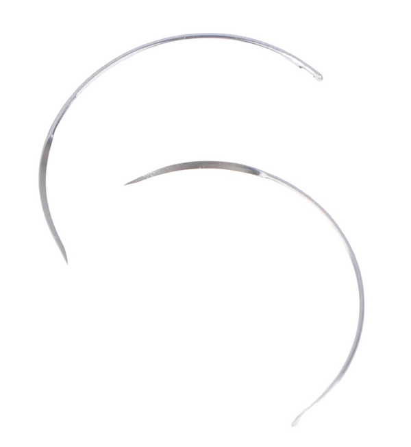 Curved Needle (Pack 2) - Medium Less Curved Size 15