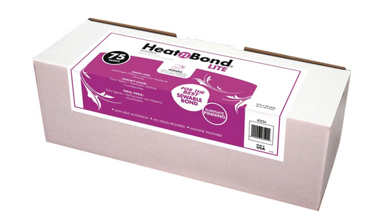 HeatnBond LITE 17" Wide x 75yd Roll Display Box (43cm x 69m)