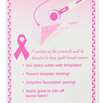 Add-A-Quarter Ruler 6" Pink