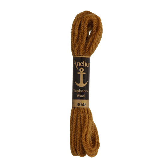 Anchor Tapestry Wool 8046 Brown 10m Skein