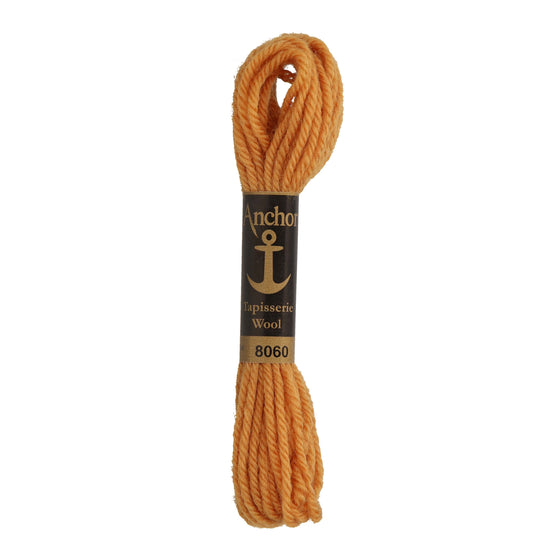 Anchor Tapestry Wool 8060 Orange 10m Skein