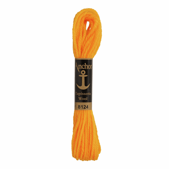 Anchor Tapestry Wool 8124 Orange 10m Skein