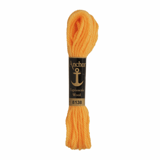 Anchor Tapestry Wool 8138 Orange 10m Skein