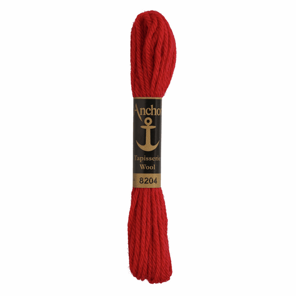 Anchor Tapestry Wool 8204 Red 10m Skein