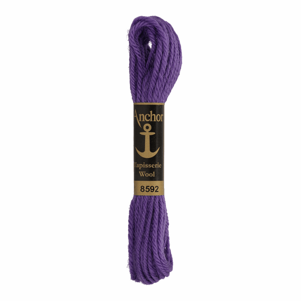 Anchor Tapestry Wool 8592 Purple 10m Skein