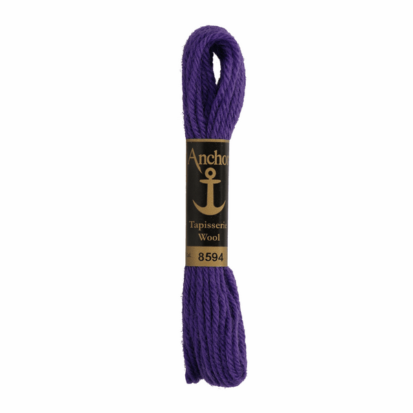 Anchor Tapestry Wool 8594 Purple 10m Skein