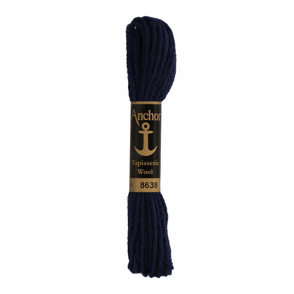 Anchor Tapestry Wool 8638 Blue 10m Skein