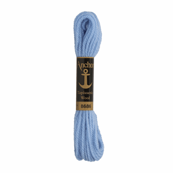 Anchor Tapestry Wool 8686 Blue 10m Skein