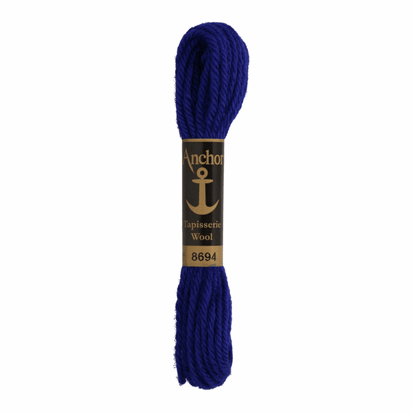 Anchor Tapestry Wool 8694 Blue 10m Skein