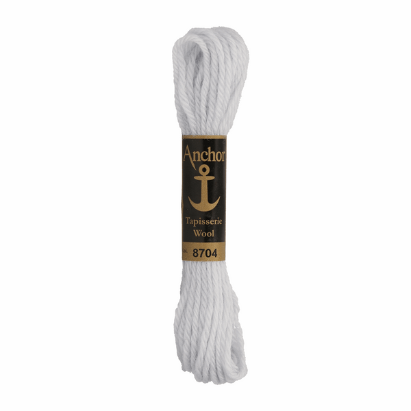 Anchor Tapestry Wool 8704 Grey 10m Skein