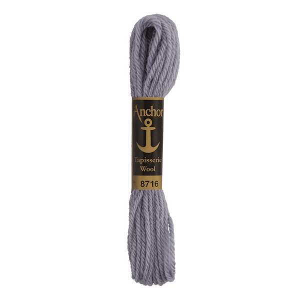 Anchor Tapestry Wool 8716 Grey 10m Skein