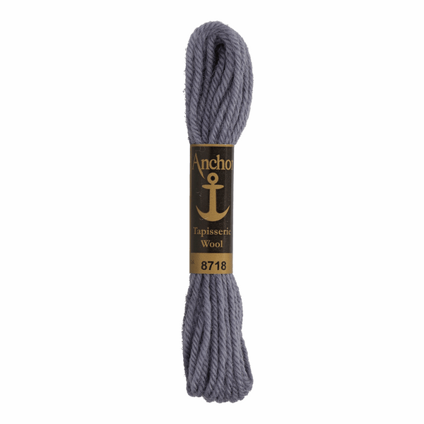 Anchor Tapestry Wool 8718 Grey 10m Skein