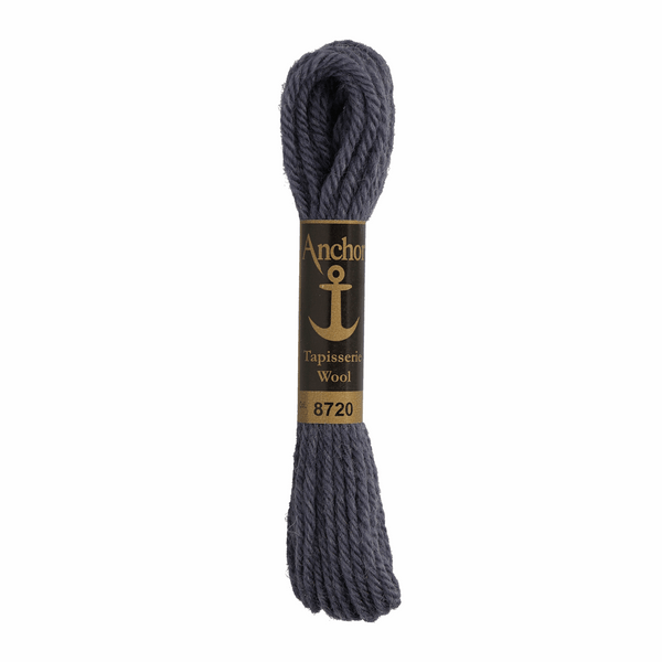 Anchor Tapestry Wool 8720 Grey 10m Skein