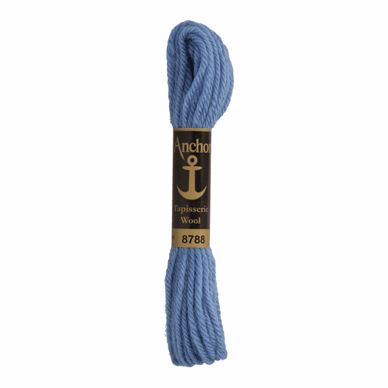 Anchor Tapestry Wool 8788 Blue 10m Skein