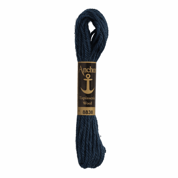 Anchor Tapestry Wool 8838 Blue 10m Skein