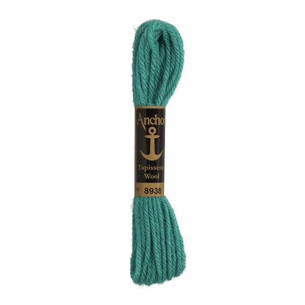 Anchor Tapestry Wool 8938 Green 10m Skein