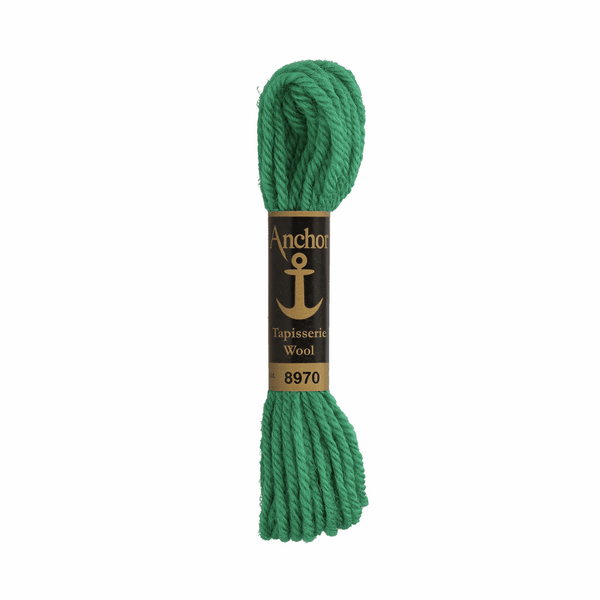 Anchor Tapestry Wool 8970 Green 10m Skein