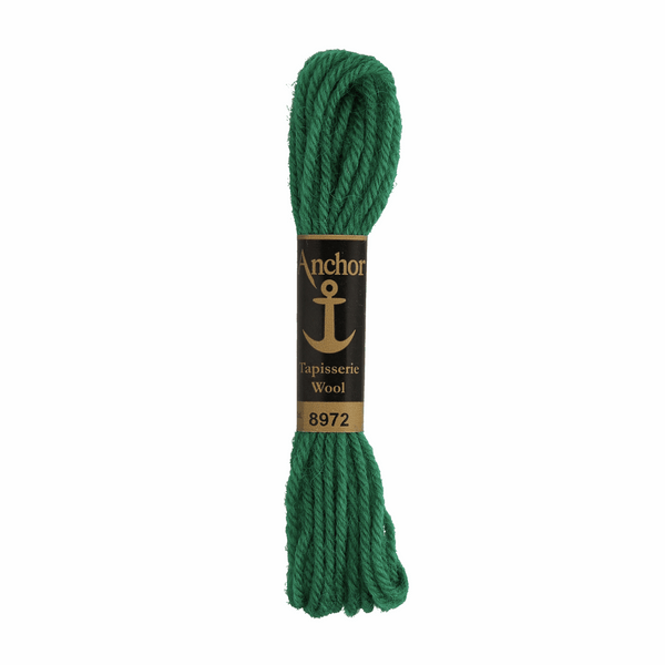 Anchor Tapestry Wool 8972 Green 10m Skein