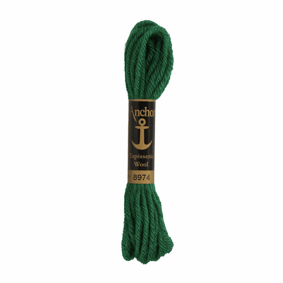 Anchor Tapestry Wool 8974 Green 10m Skein