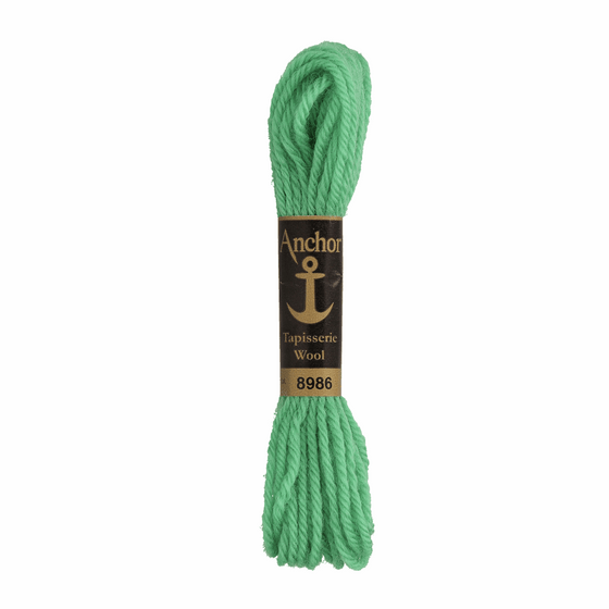 Anchor Tapestry Wool 8986 Green 10m Skein