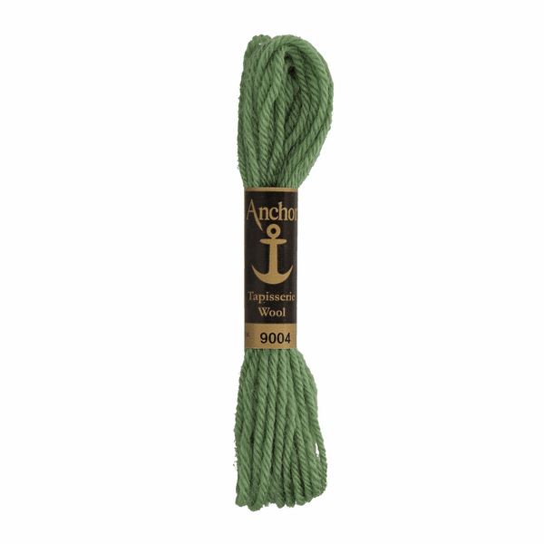 Anchor Tapestry Wool 9004 Green 10m Skein