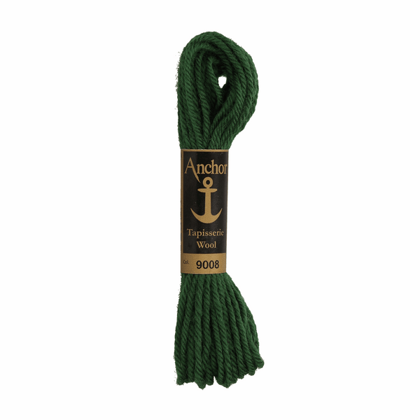 Anchor Tapestry Wool 9008 Green 10m Skein