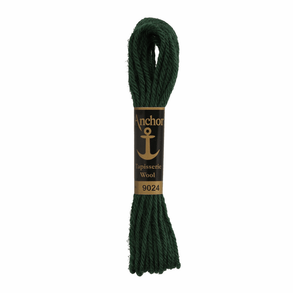 Anchor Tapestry Wool 9024 Green 10m Skein