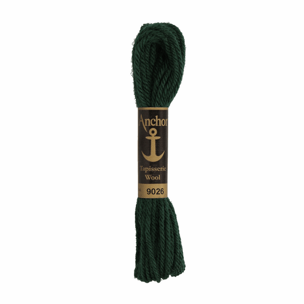 Anchor Tapestry Wool 9026 Green 10m Skein