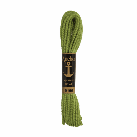 Anchor Tapestry Wool 9166 Green 10m Skein