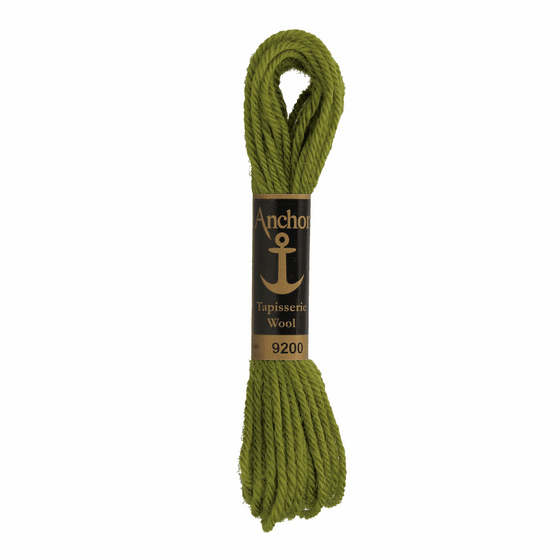 Anchor Tapestry Wool 9200 Green 10m Skein