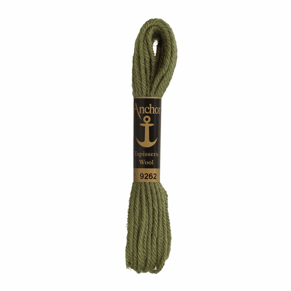 Anchor Tapestry Wool 9262 Green 10m Skein