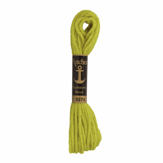 Anchor Tapestry Wool 9274 Green 10m Skein