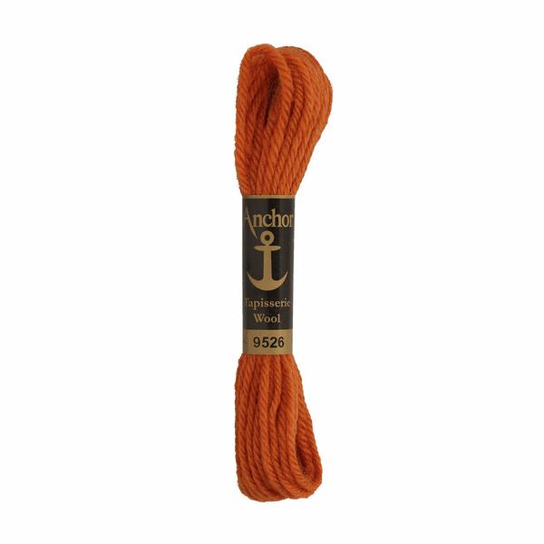 Anchor Tapestry Wool 9526 Orange 10m Skein