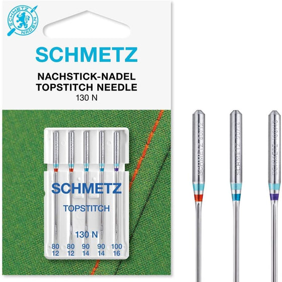 Schmetz Topstitch Needle - Size 80-100 Assorted