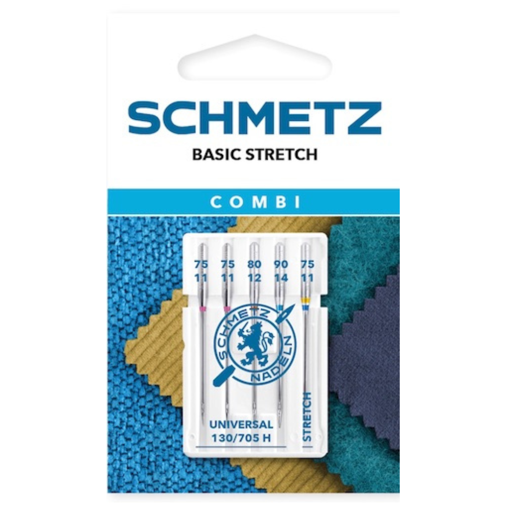 Schmetz Combi Basic Stretch Assorted Pack 5