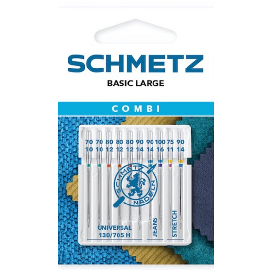 Schmetz Combi Basic Assorted Pack 10