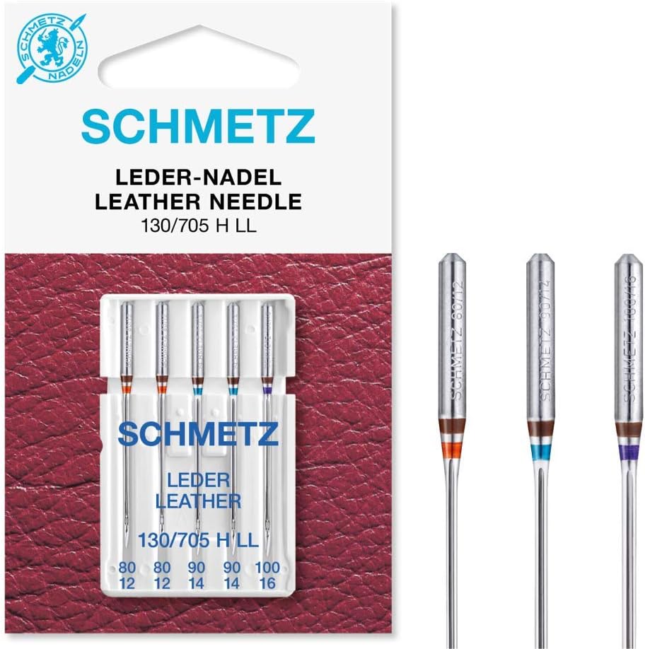 Schmetz Leather Needles - Size 80-100 Assorted