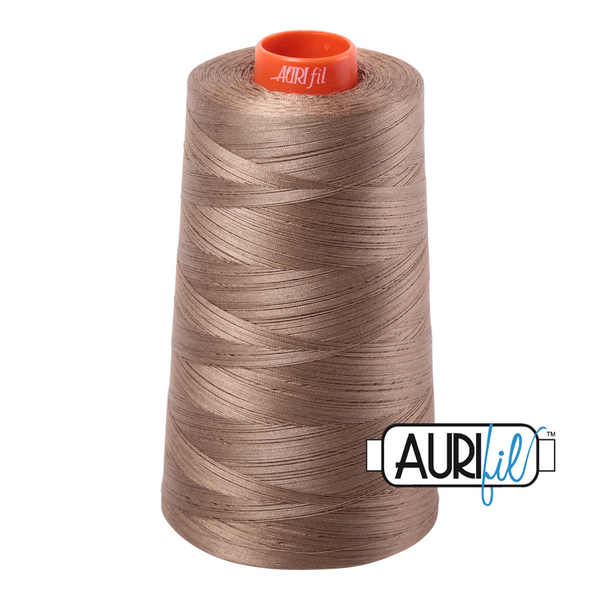 Aurifil 50 Light Brown 2370 5900m Cone