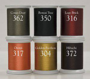 Kimono Silk - Baltimore Autumn Album Set of 6 220yd Reel