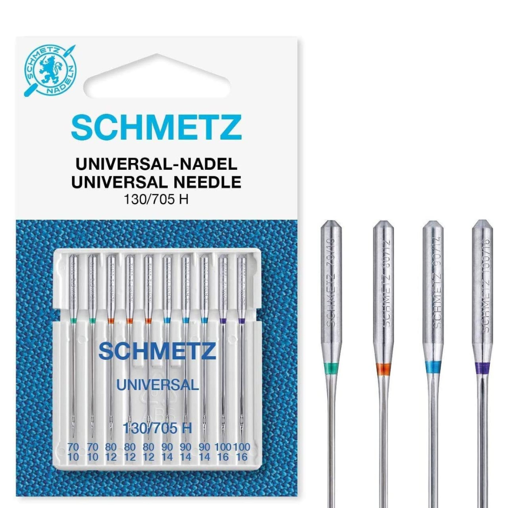 Schmetz Universal Needle - Size 70 - 100  Assorted Pack 10