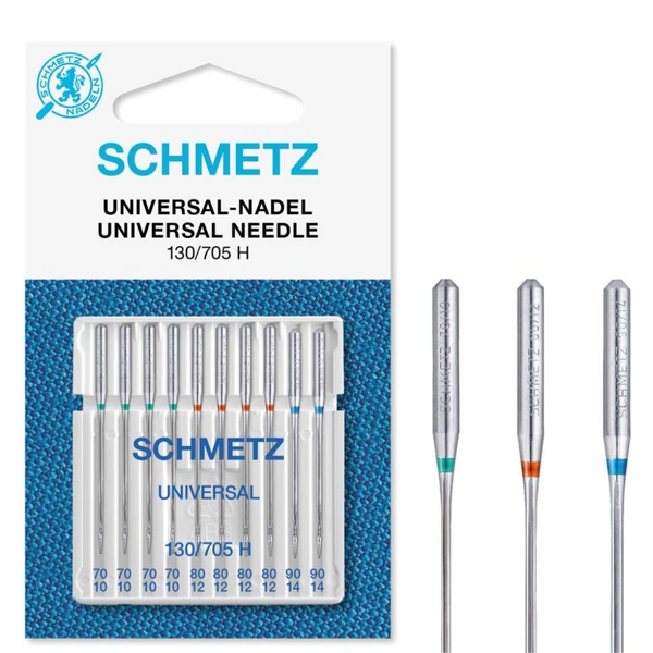 Schmetz Universal Needle - Size 70 - 90  Assorted Pack 10