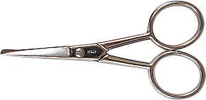 Lace Reverse Applique Scissor with Leather Sheath